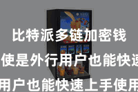 比特派多链加密钱包  即使是外行用户也能快速上手使用