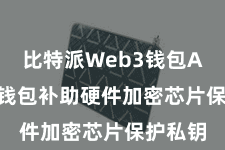 比特派Web3钱包App  该钱包补助硬件加密芯片保护私钥