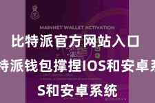比特派官方网站入口  比特派钱包撑捏IOS和安卓系统