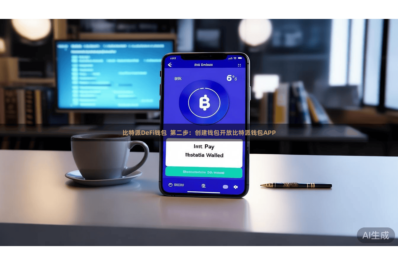 比特派DeFi钱包  第二步：创建钱包开放比特派钱包APP
